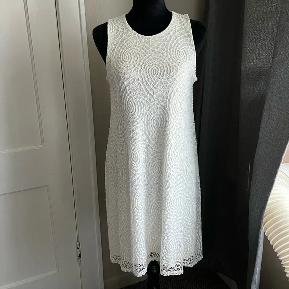Calvin Klein White Lace Dress Calvin Klein White Lace Dress